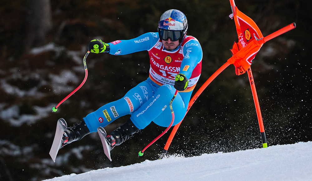 Dominik Paris terzo nella discesa in Val Gardena: primo podio stagionale in Coppa del Mondo
