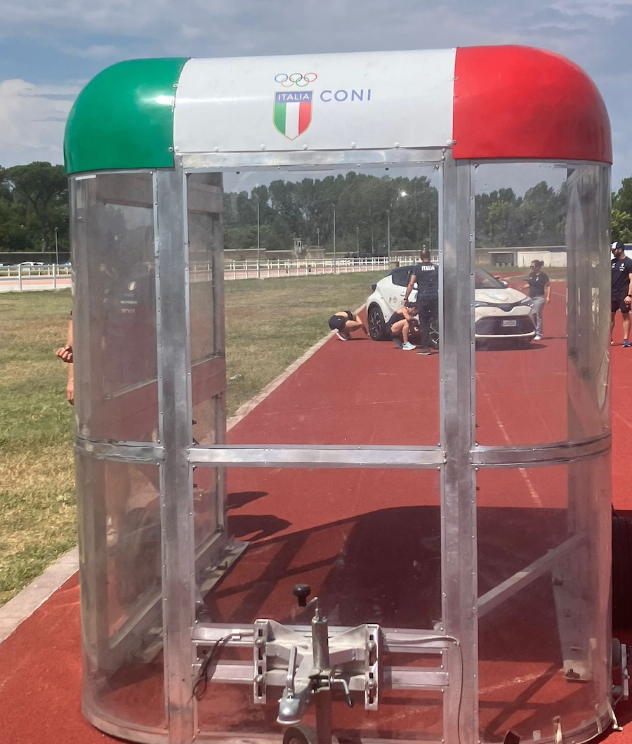 Scudo per bob e skeleton