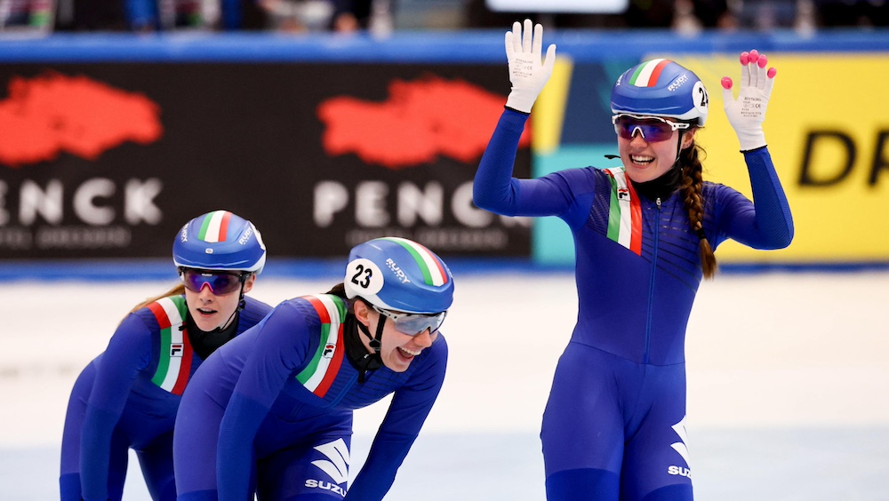 World Tour: secondo posto per l’Italia nella staffetta femminile di Dordrecht