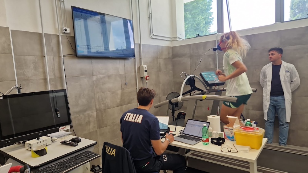 Calcio femminile: test di valutazione metabolica per la Nazionale al CPO 'Giulio Onesti' di Roma Calcio femminile: test di valutazione metabolica per la Nazionale al CPO 'Giulio Onesti' di Roma