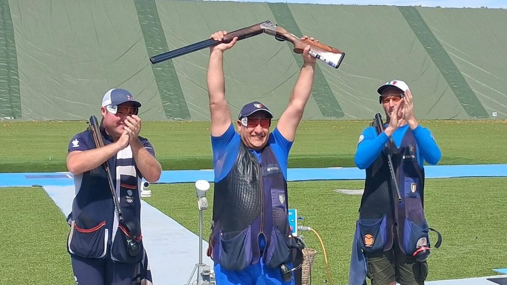 Châteauroux: Fabbrizi torna campione d’Europa dopo nove anni, di bronzo De Filippis. Due ori per le squadre azzurre di trap