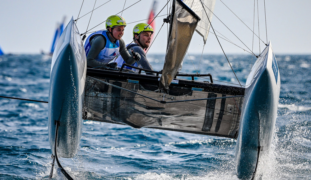 Cagliari: argento per Gianluigi Ugolini e Maria Giubilei ai Mondiali di Nacra 17 nel Golfo degli Angeli