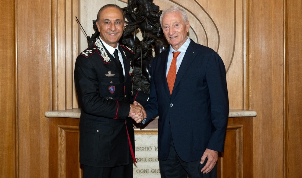 Il Presidente Luciano Buonfiglio ha incontrato il Comandante Generale dei Carabinieri Salvatore Luongo
