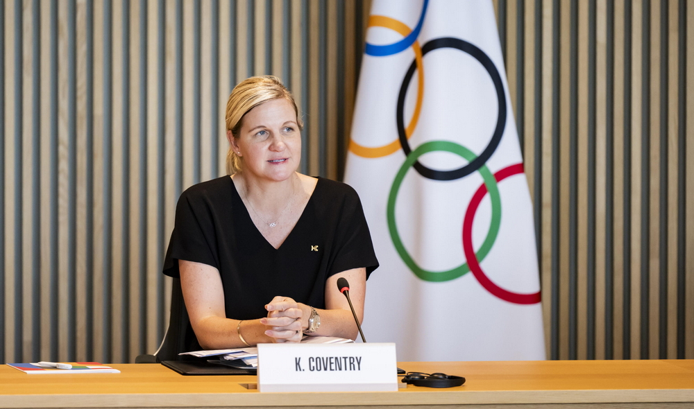 La Presidente del CIO Coventry scrive a Buonfiglio: complimenti per elezione, sarei onorata di incontrarti a Losanna