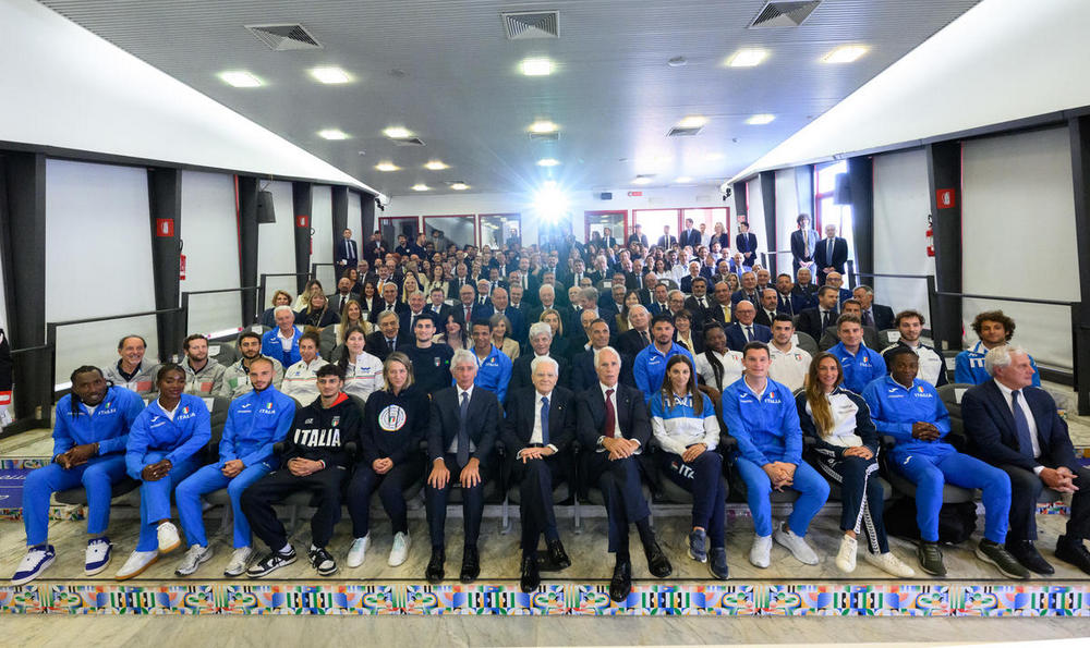 Storica visita del Presidente della Repubblica Sergio Mattarella al CPO Giulio Onesti, qui tradizione e futuro, grazie per ciò che fate Storica visita del Presidente della Repubblica Sergio Mattarella al CPO Giulio Onesti, qui tradizione e futuro, grazie per ciò che fate