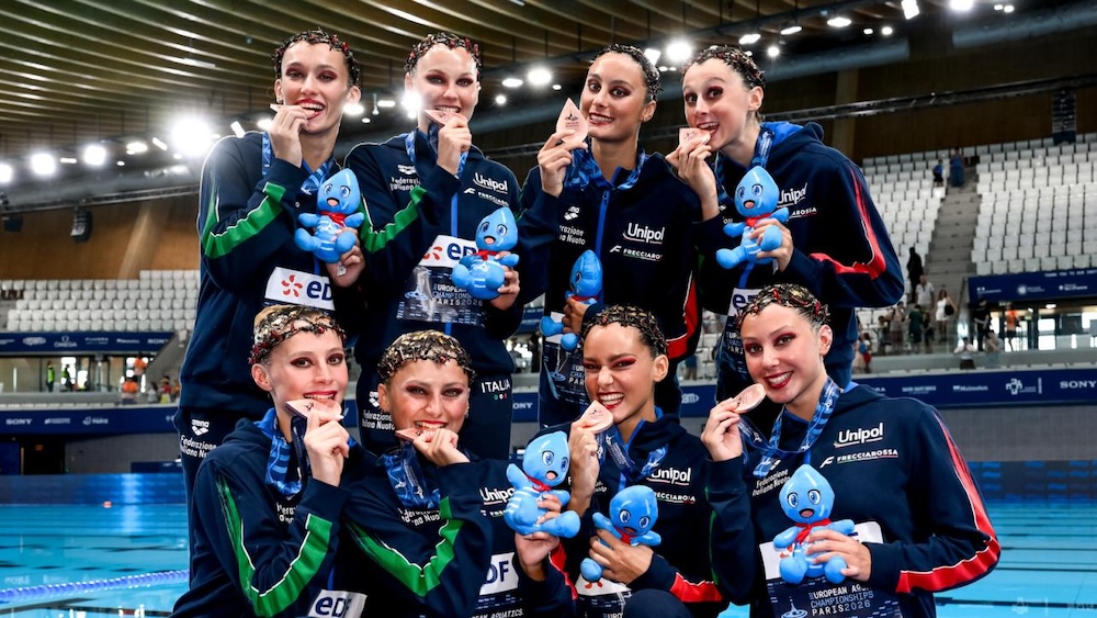 Europei di Parigi: medaglia di bronzo per l’Italia nel programma tecnico