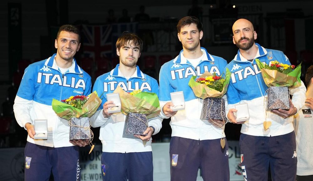 Spada, Coppa del Mondo: l'Italia maschile si piazza seconda nell'ultima gara a squadre di Berna