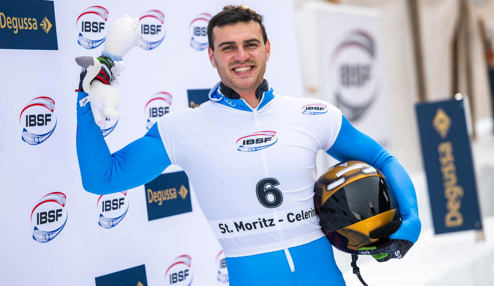 Bagnis è ancora secondo in Coppa del Mondo: storico argento per l'Italia agli Europei di St. Moritz
