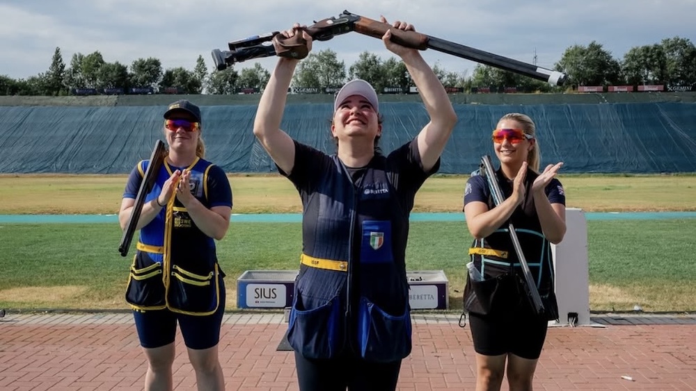 Coppa del Mondo: Sara Bongini trionfa nello skeet di Lonato del Garda, Erik Pittini sul podio maschile