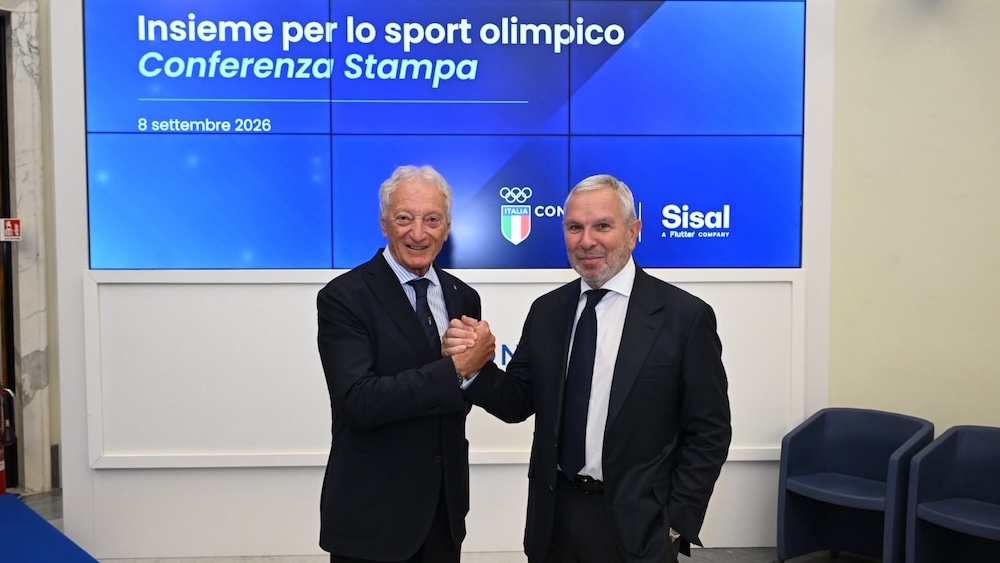 CONI e Sisal insieme per lo sport olimpico italiano: presentata la collaborazione a sostegno dei progetti a cinque cerchi dell’Italia Team