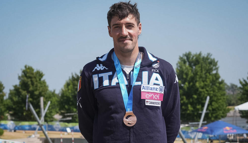 Mondiali: Giovanni De Gennaro conquista il bronzo nel K1 sul canale olimpico di Oklahoma City