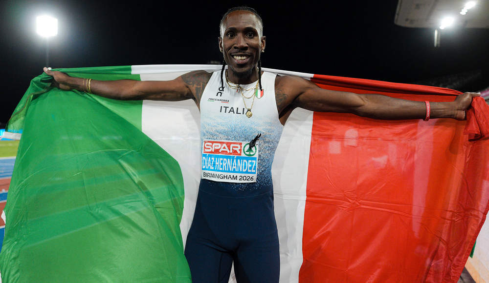 Europei: Andy Díaz decolla fino a 18.15 e trionfa nel salto triplo, terzo posto di Andrea Dallavalle