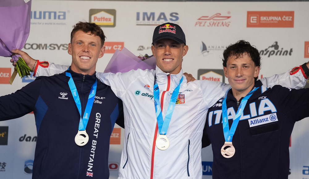 Xabier Ferrazzi chiude terzo nel K1 di Praga: secondo podio consecutivo in Coppa del Mondo