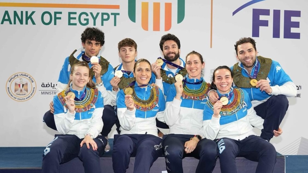 Coppa del Mondo, Italia incontenibile al Cairo: gli azzurri vincono entrambe le prove a squadre di fioretto