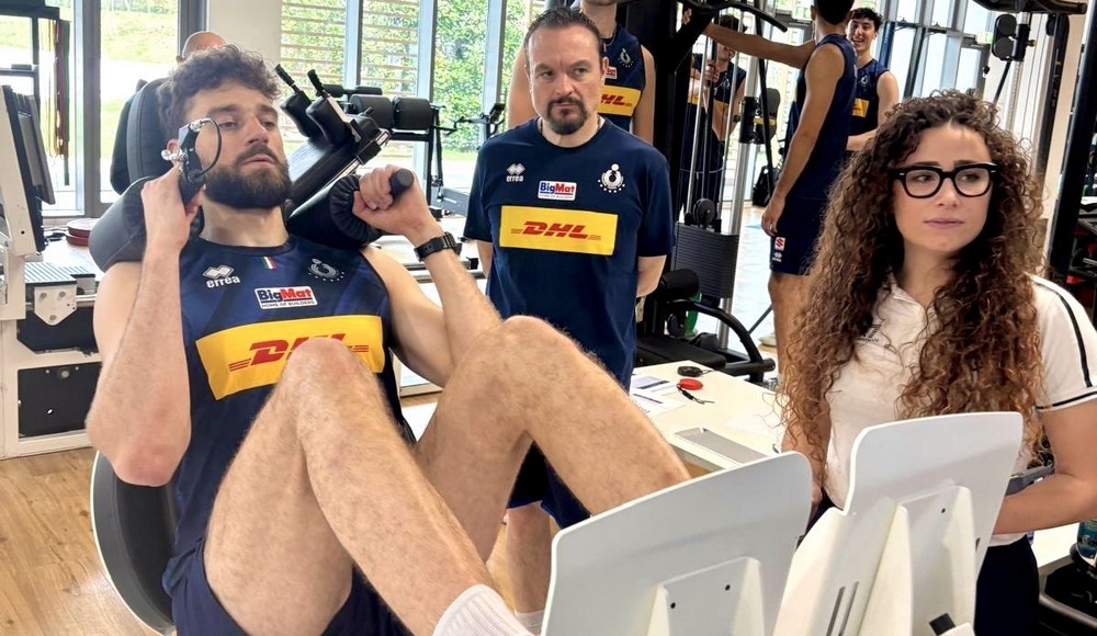 Pallavolo: sessione di test neuromuscolari per gli azzurri in collegiale al CPO 'Giulio Onesti'