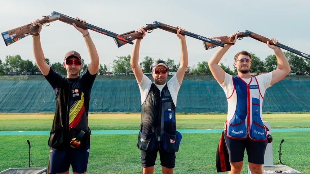 Trap: Erminio Frasca trionfa nella tappa di Coppa del Mondo di Lonato del Garda, terza nella gara femminile Erica Sessa