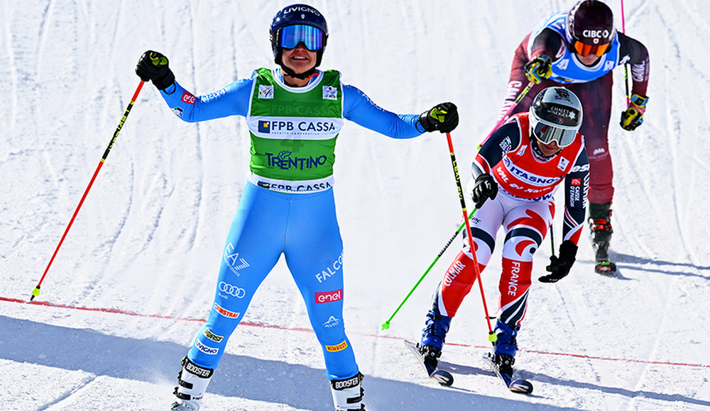 Ski cross: Jole Galli domina gara-1 in Val di Fassa e torna al successo in Coppa del Mondo
