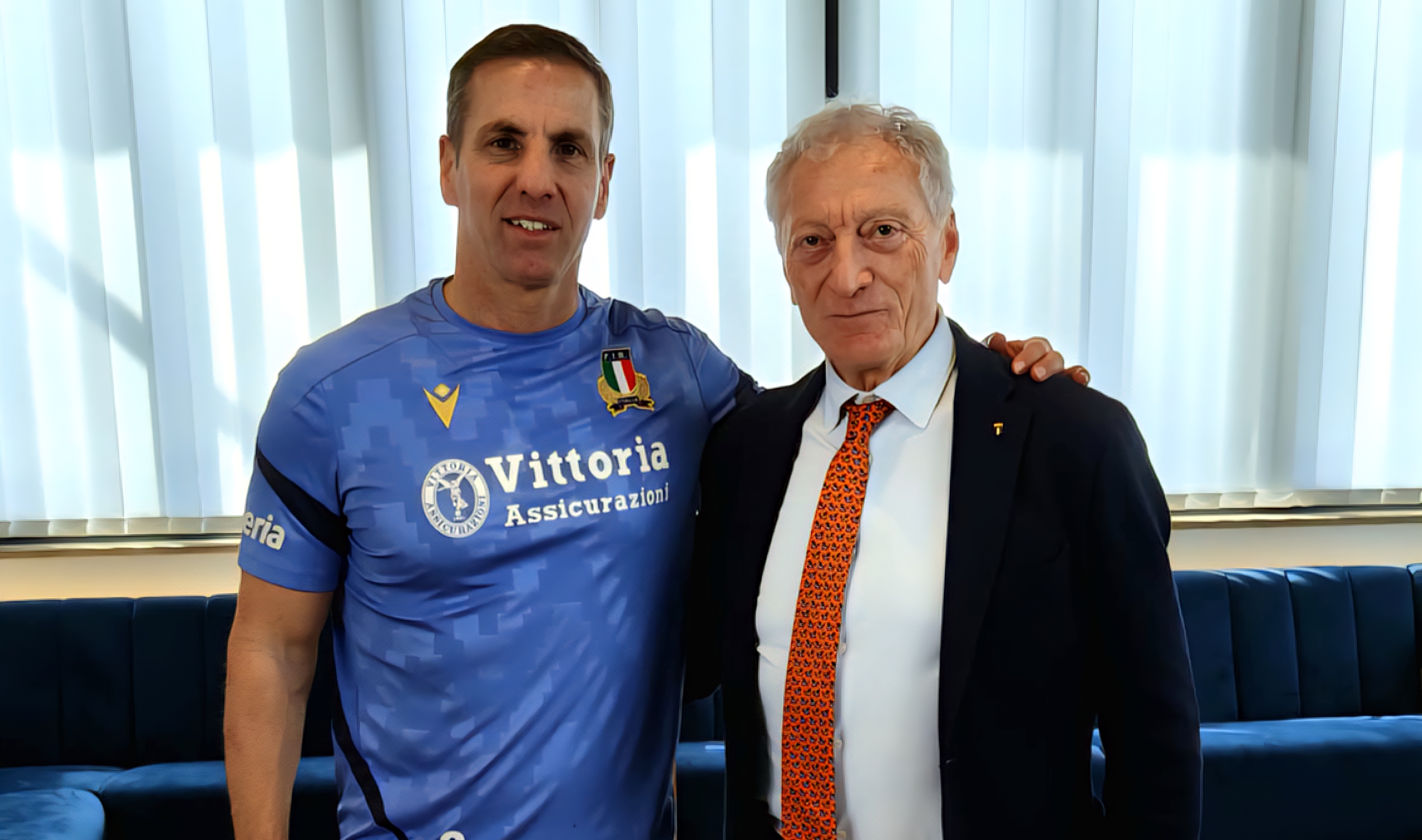 Buonfiglio meets the Italy rugby team ahead of the Six Nations clash with England: “Increasingly among the protagonists”