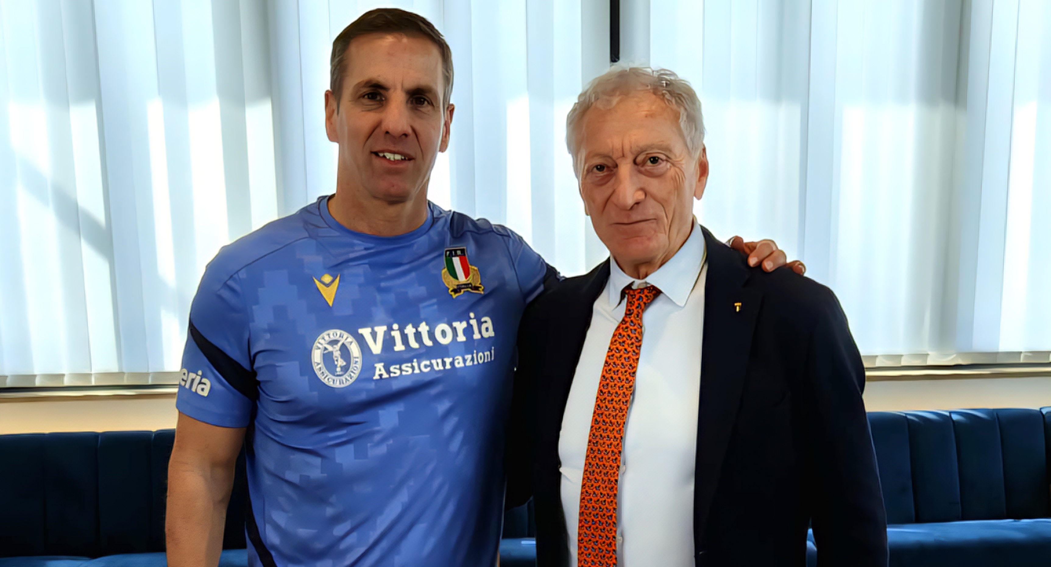 Buonfiglio incontra l'Italrugby prima del match del Sei Nazioni con l'Inghilterra. Sempre più protagonisti