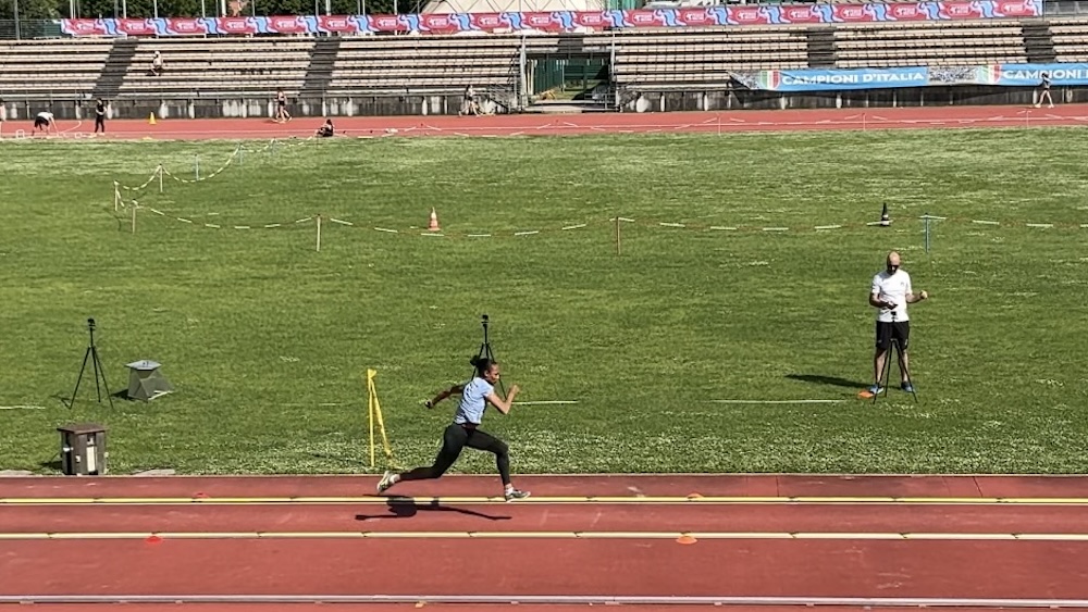 Firenze, salto in lungo: Larissa Iapichino sottoposta a test allo Stadio 'Luigi Ridolfi' 