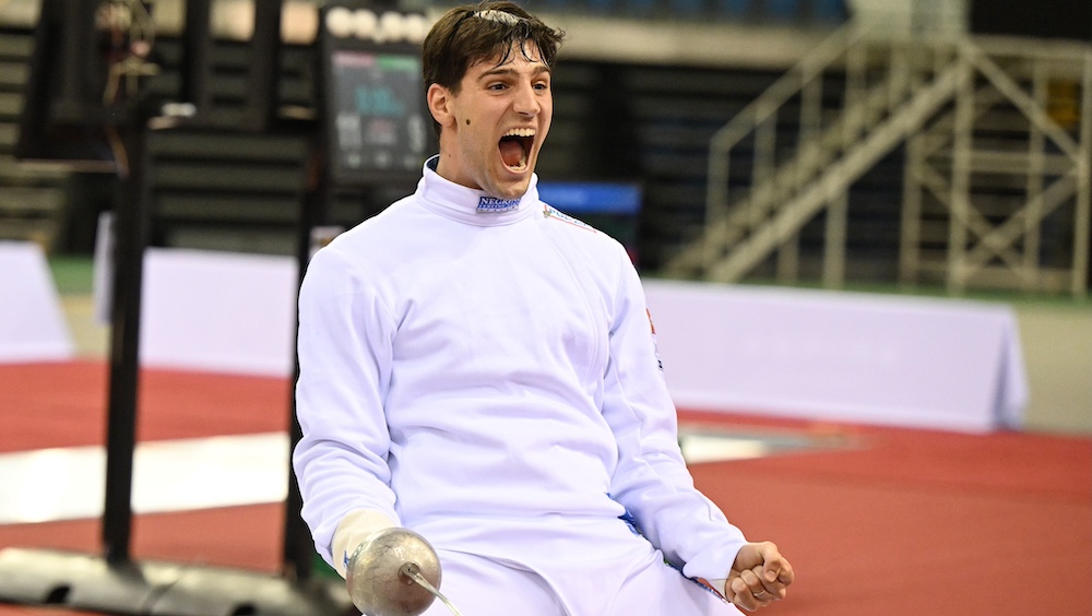 Grand Prix di spada: primo podio individuale per Simone Mencarelli, secondo a Doha