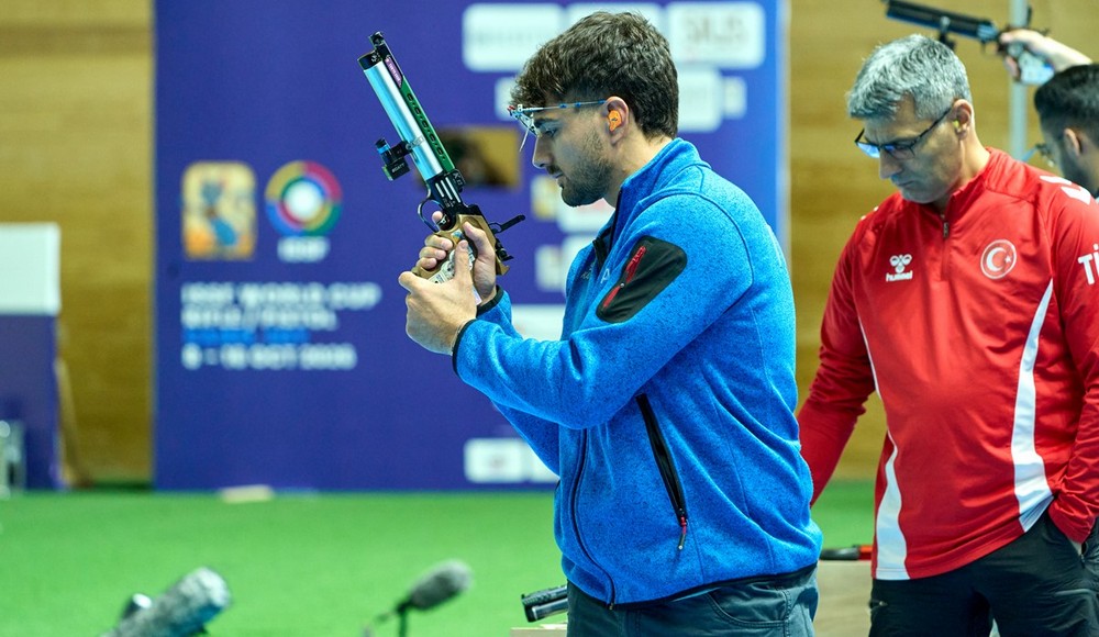 Pistola 10 metri: Paolo Monna chiude al terzo posto in Egitto e torna sul podio in Coppa del Mondo