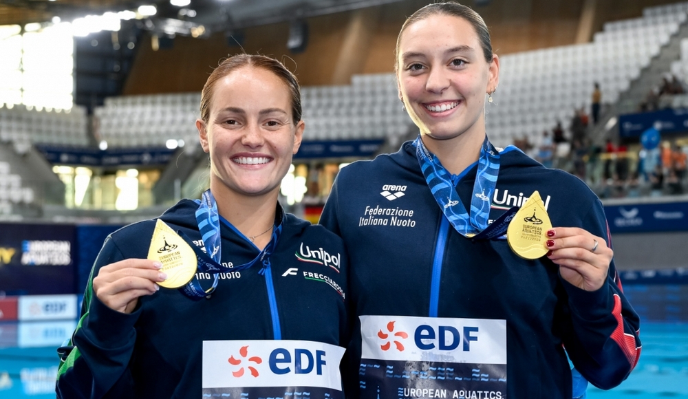 Europei, Pellacani e Pizzini d'oro a Parigi nel sincro dai 3 metri: trionfo nel medagliere per l'Italia