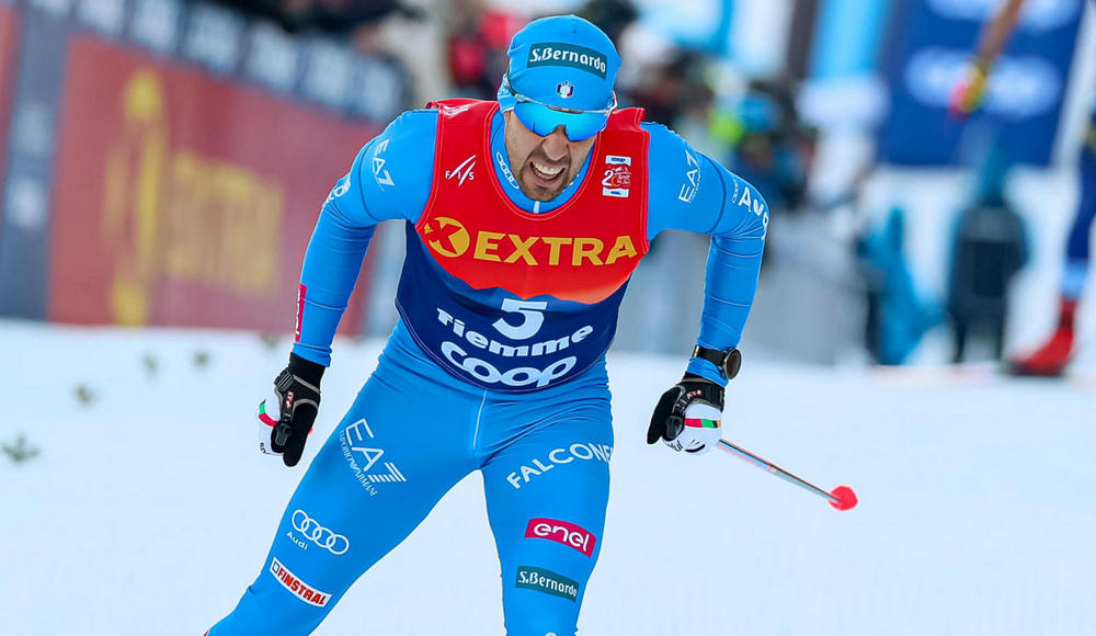Coppa del Mondo: Federico Pellegrino chiude secondo nella sprint a tecnica libera di Oberhof