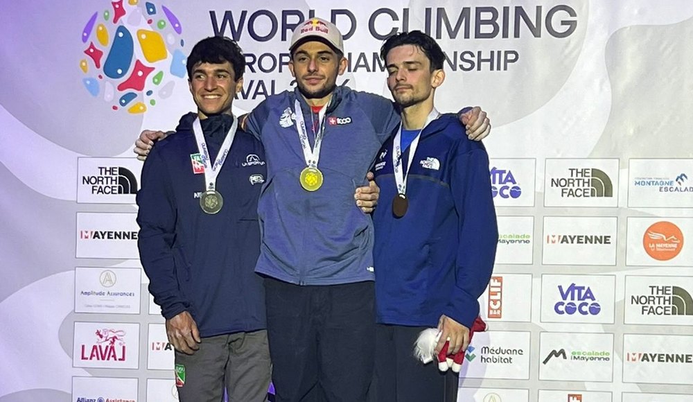 Europei: Giovanni Placci vince l'argento nella lead e firma la seconda medaglia azzurra a Laval