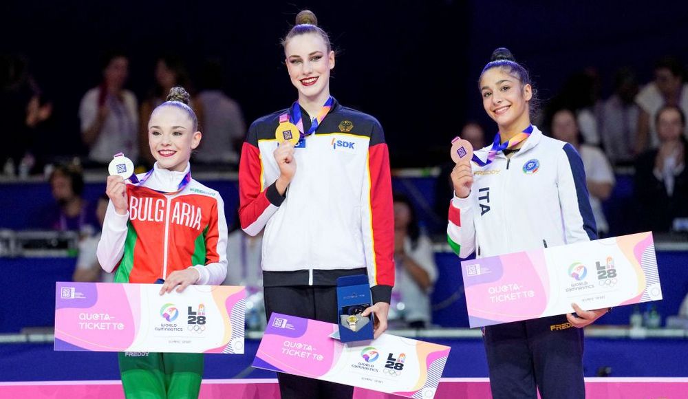 Mondiali, Sofia Raffaeli si tinge di bronzo nell'all-around: prima carta per Los Angeles 2028 per l'Italia Team