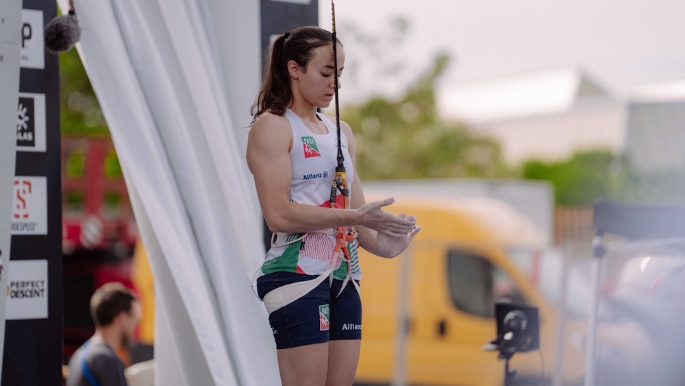 World Climbing Series: Giulia Randi firma il nuovo record italiano di speed e chiude seconda a Chamonix
