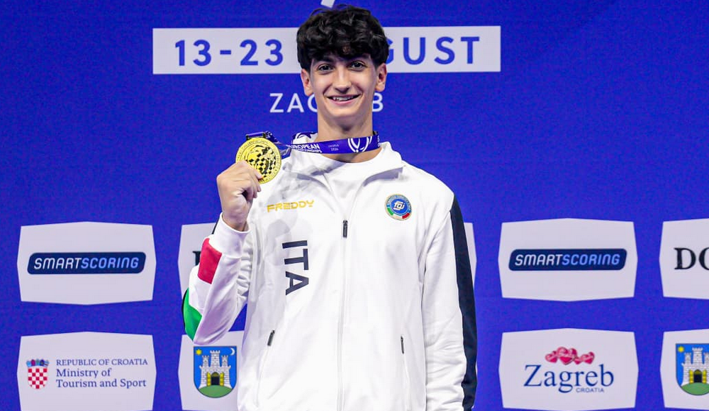 Europei di Zagabria, Gabriele Targhetta vince l'oro al cavallo con maniglie: storico trionfo per l'Italia
