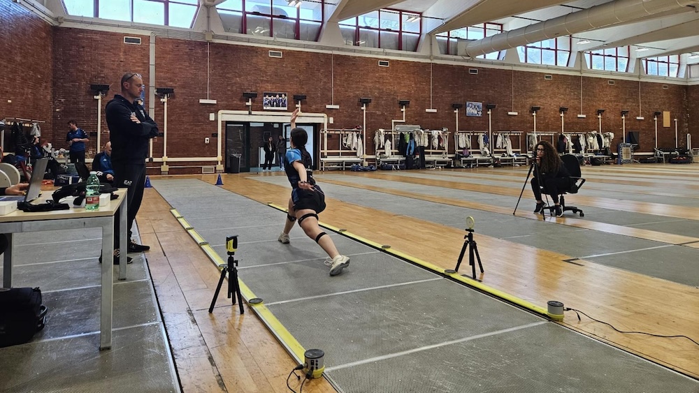 Scherma: sessione di test di valutazione funzionale con nuova prova specifica in pedana per la Nazionale femminile di sciabola