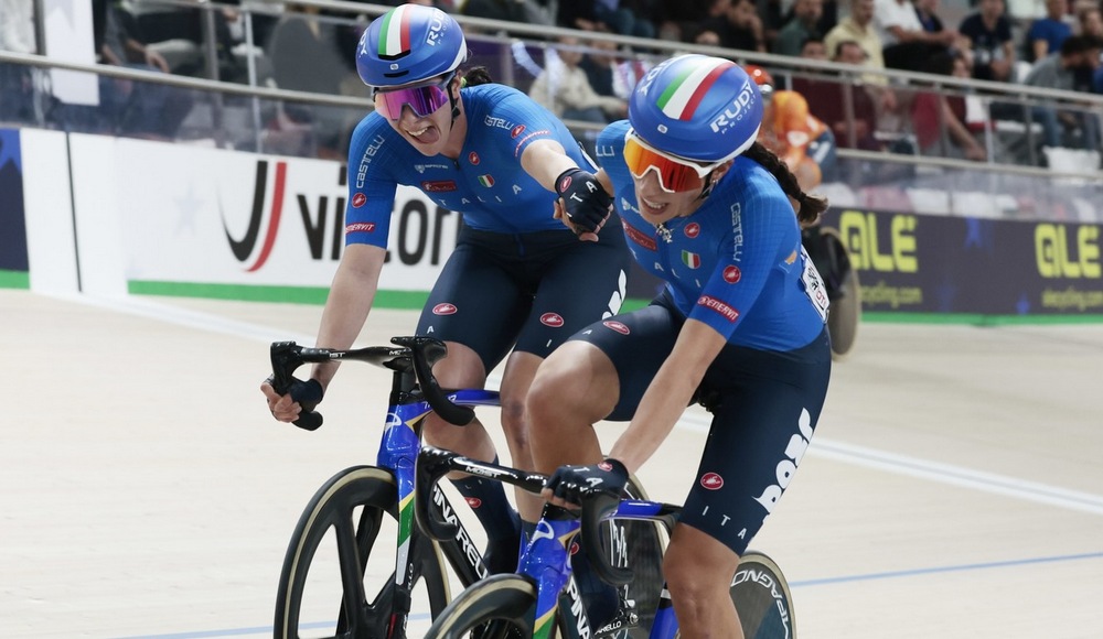 Konya: l'Italia chiude gli Europei con il bronzo di Balsamo e Venturelli nella madison femminile