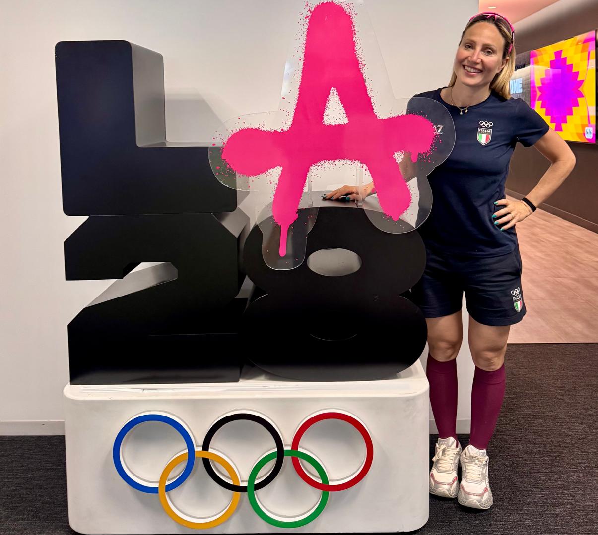 Francesca Lollobrigida a Los Angeles per l’omaggio del Consolato Generale d’Italia agli 80 anni della Repubblica con vista su LA2028