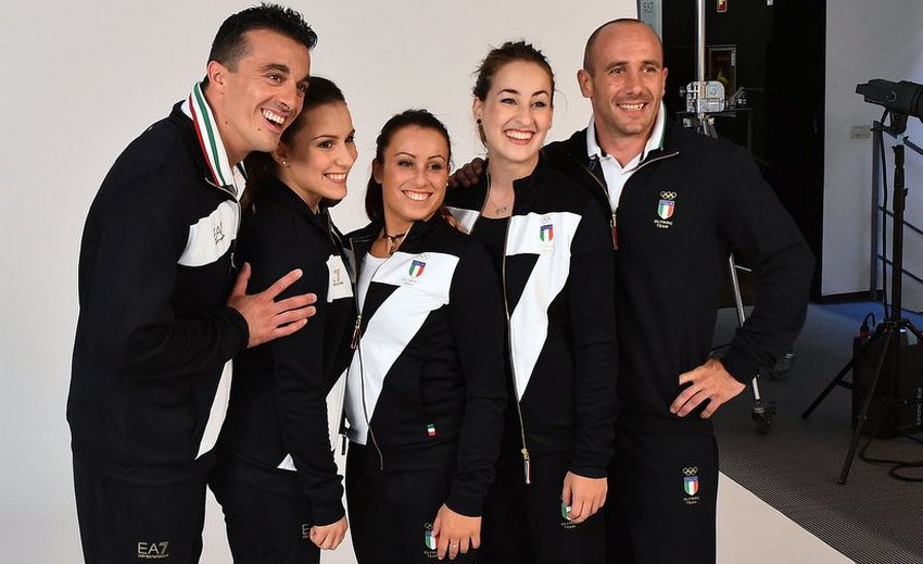 Giorgio Armani dresses the Italian Team for the 2016 Olympic and Paralympic Games in Rio