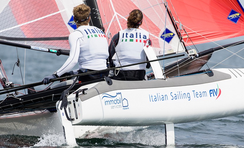 Azzurri protagonisti nelle regate delle classi olimpiche 