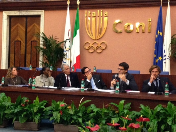 Conferenza Stampa Adecco-Coni 25 11 2013