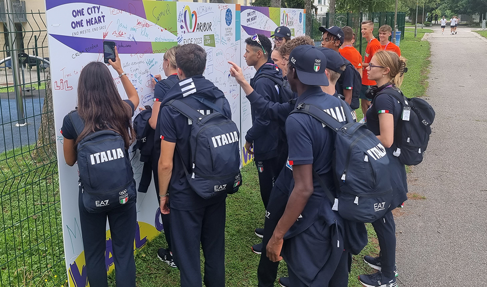 Azzurrini a Maribor: domani Cerimonia d’Apertura e primi turni di tennis in diretta su Italia Team TV