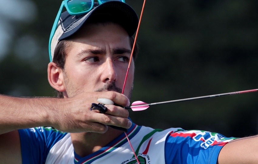 Mauro Nespoli in azione