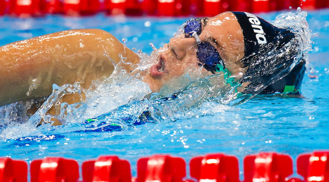 Simona Quadarella bronzo Mondiale nei 1500 stile libero