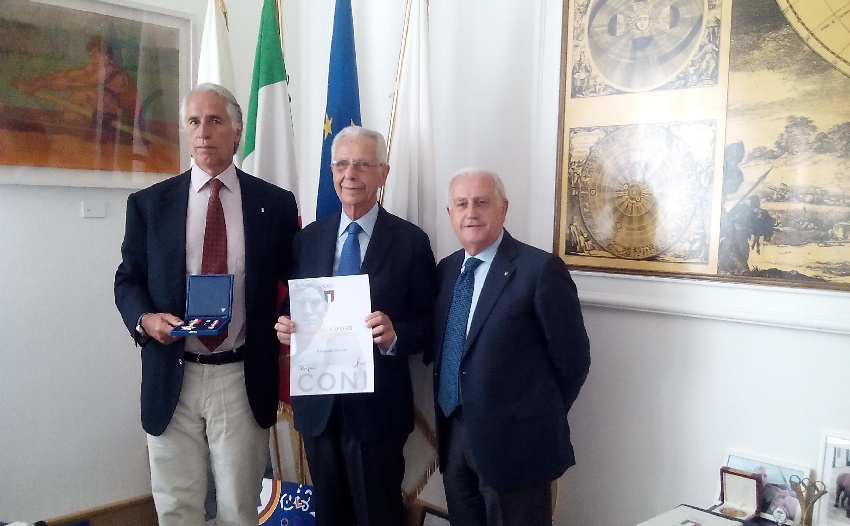 Stella d’Oro al Merito Sportivo a Pasquale de Lise 