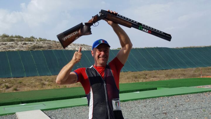 Coppa del Mondo: Di Spigno trionfa a Cipro nel Double Trap con record del mondo in finale, 3° Gasparini