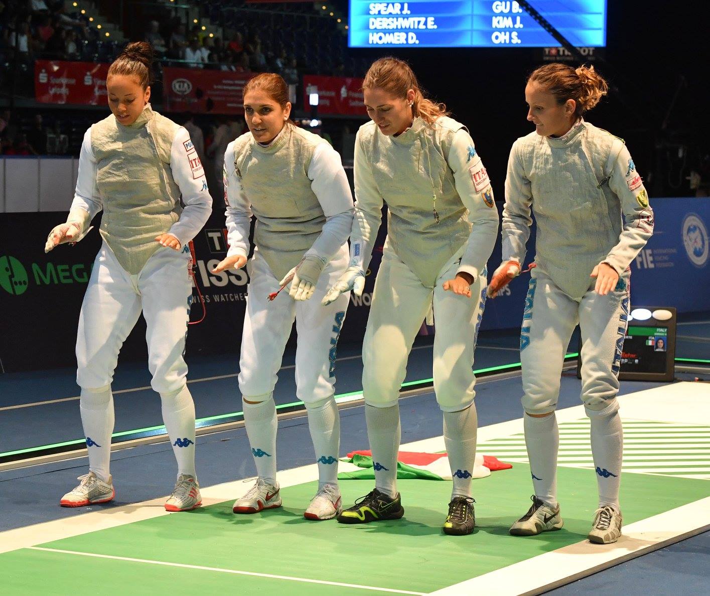 Fioretto femminile Squadra LIPSIA2017