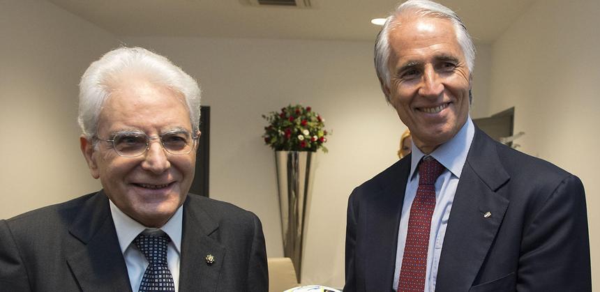 Mattarella abbraccia il mondo dello sport: lunedì l’emozionante cerimonia al CONI. Diretta su RaiSportHD