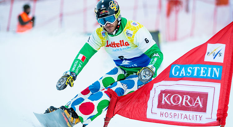 Aaron March terzo nel gigante parallelo di Coppa del Mondo sulla pista olimpica di PyeongChang