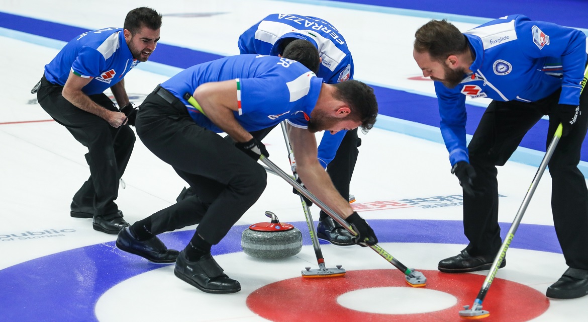 Italia curling maschile Plzen qualificazione olimpica 1