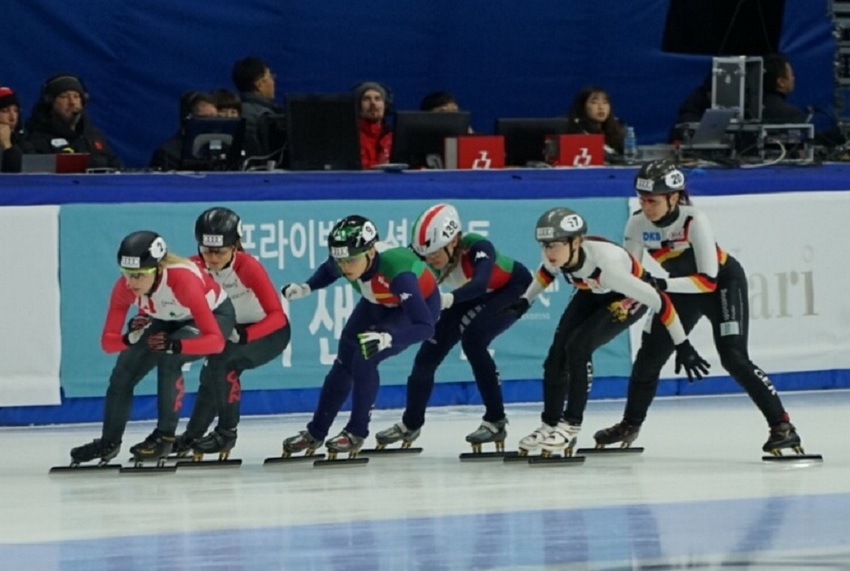 Staffetta femminile Seul coppa del mondo short track2