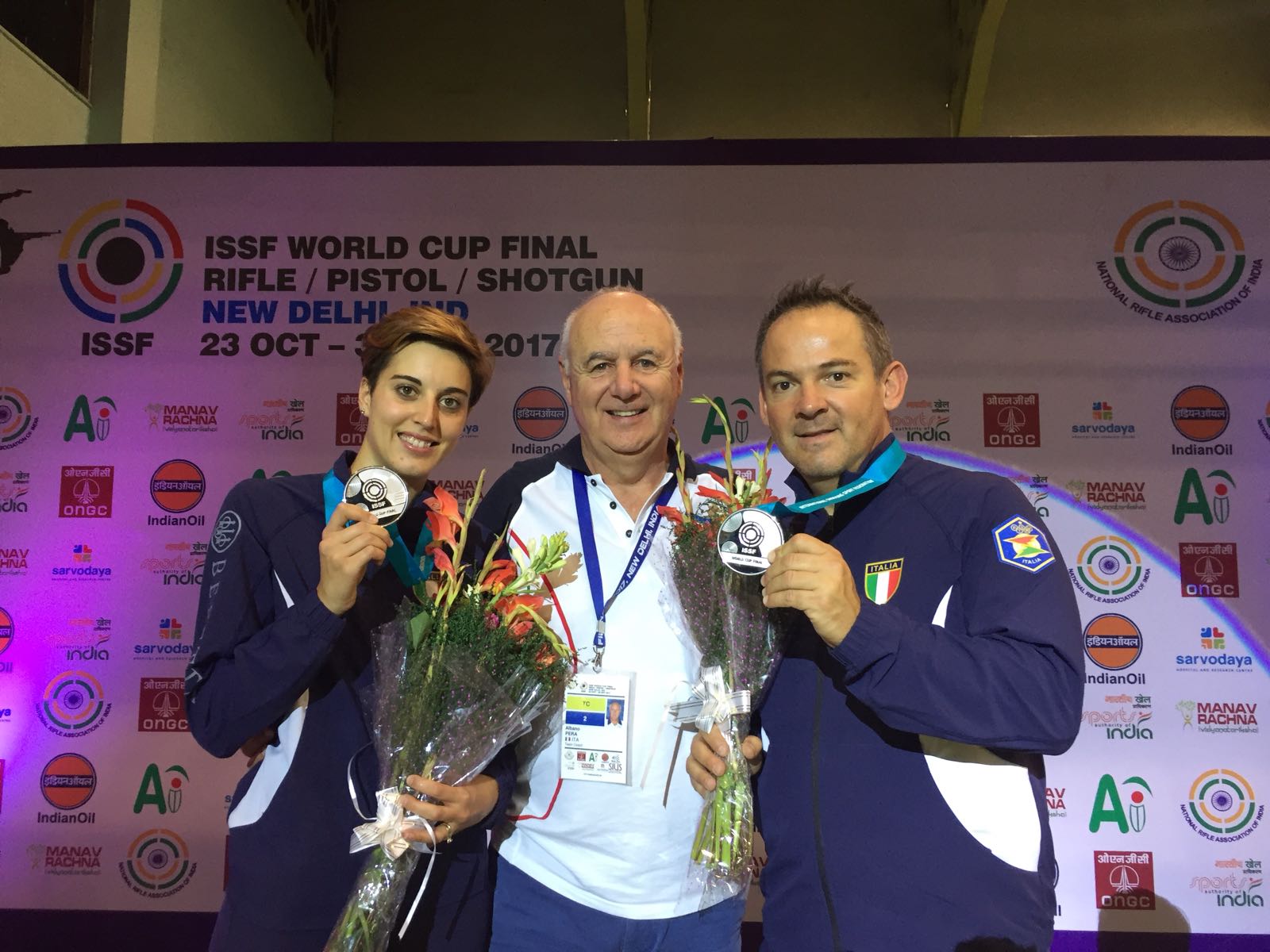 Finale di Coppa del Mondo, secondo posto per Pellielo-Rossi nel Trap misto