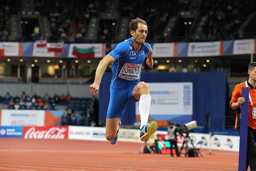 Euroindoor: Donato infinito, a Belgrado il suo salto è d'argento